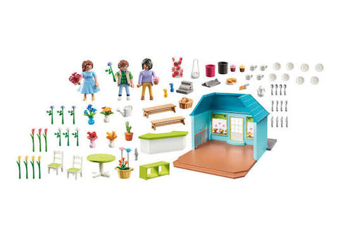 Playmobil - Boutique de fleuriste et salon de thé - 71807