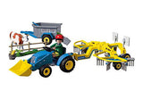 Playmobil Country - Petit tracteur avec andaineur à foin - 72163