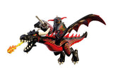 Playmobil Knights -  Dragon noir et chevalier - 72114