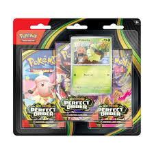Pokemon Mega Evolution Perfect order 3Pk Blister