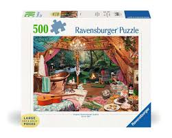 Ravensburger - casse-tête 500 pièces Cozy Glamping - 12000825