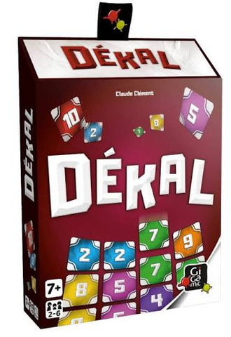 Dékal - jeu
