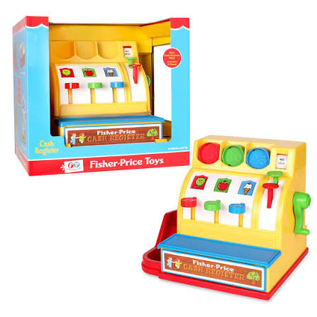 Fisher Price caisse enregistreuse
