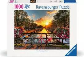 Ravensburger casse-tête 1000 pièces Bicyclettes à  Amsterdam 12000662