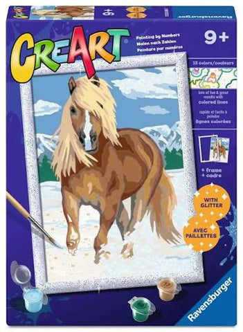 Ravensburger Creart peinture a numeros chevaux 9+ 12023084
