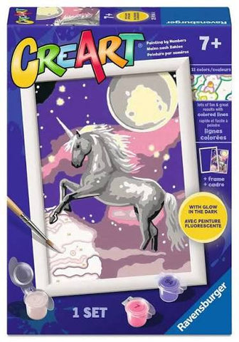 Ravensburger Creart 7+ peinture a numeros licorne 25914