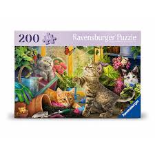 Ravensburger casse-tête 200 pcs xl Des chatons enjoues 12001735