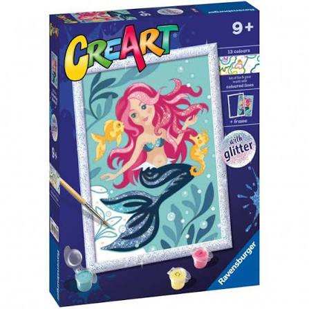 Ravensburger Creart peinture a numeros sirene 9+ 23568