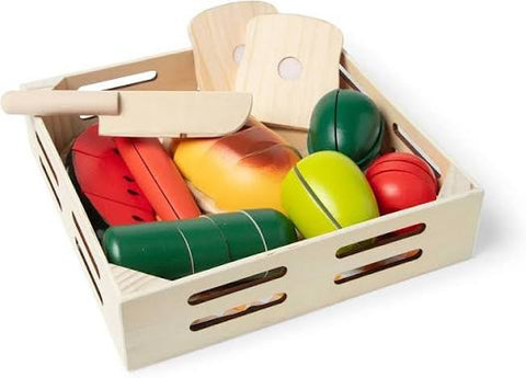 Ensemble cuisine Aliments à couper en bois - Melissa & Doug