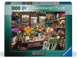 Ravensburger casse-tête 1000 mcx Le cabanon du fleuriste 12001722