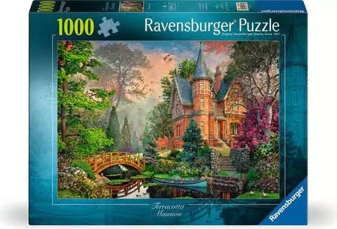 Ravensburger casse-tête 1000 mcx Manoir Terracotta  12001717