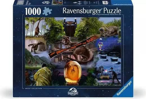 Ravensburger casse-tête 1000 pièces Jurassic park 12000187