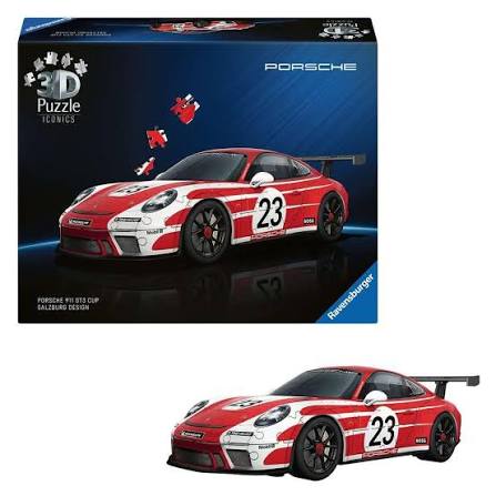 Ravensburger casse-tête 3D iconics Porsche 911 Gt3 cup Salzburg design 12008038