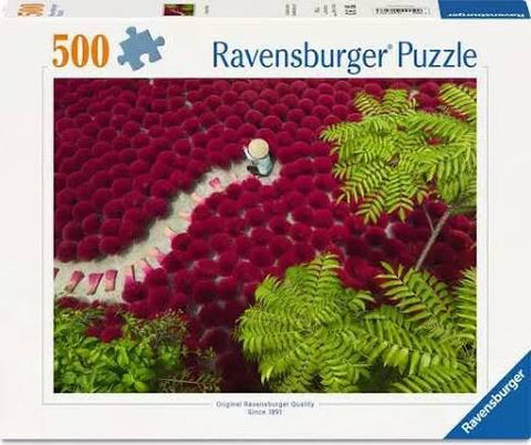 Ravensburger casse-tête 500 mcx Un océan de rouge 12001707