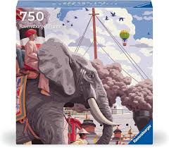 Ravensburger casse-tête 756 pièces Tour du monde en 80 jours - 12001201