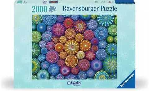 Ravensburger casse-tête 2000 pièces Radiating rainbow man 17134