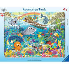 Ravensburger casse-tête 48 pièces Amis des océans - 12004156