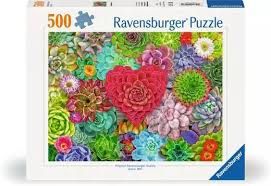 Ravensburger 500 morceaux casse tete Succulent love 12001469