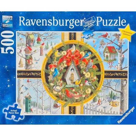Ravensburger casse-tête 500 pièces christmas songbirds 16835