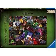 Ravensburger casse-tête 2000 pièces Villainous all villainous 16506