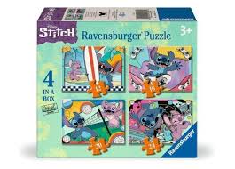 Ravensburger casse-tête Disney Stich 4X 12004106