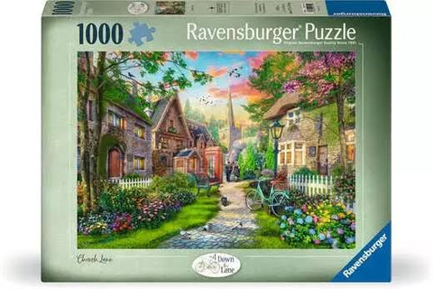 Ravensburger puzzle 1000 mcx church lane 12001101