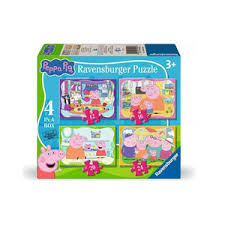 Ravensburger casse-tête peppa pig 4X 3+ 12004104