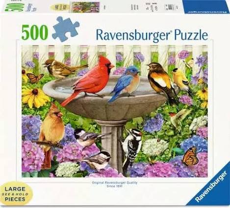 Ravensburger 500 mcx casse tete Oiseaux à l'abreuvoir 16793