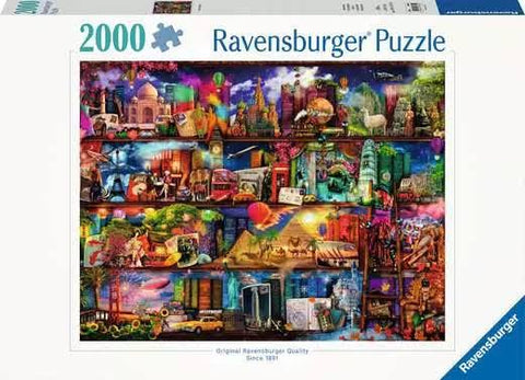 Ravensburger casse-tête Le monde des livres 2000 pièces 16685
