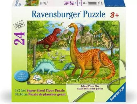 Ravensburger casse-tête 24 pièces Amis dinosaures - 12004094