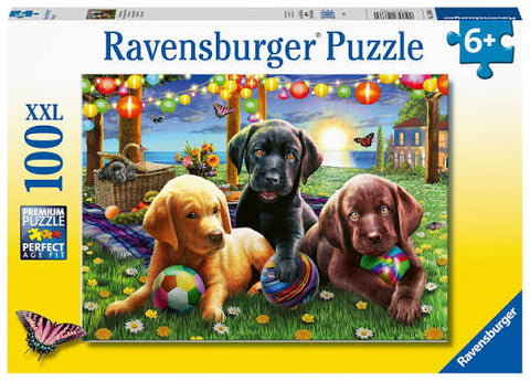 Ravensburger Casse-tête 100xxl pique nique des chiens 12886