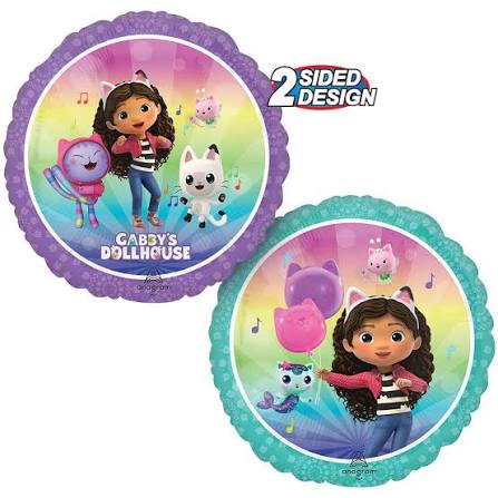 Ballon aluminium Gabby's Dollhouse 17pouces
