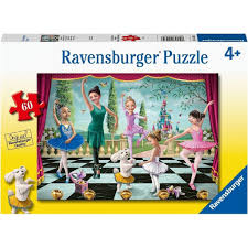 Ravensburger puzzle 60 mcx La repetition de ballet 05165