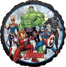 Ballon aluminium Marvel Avengers 18 pouces