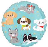 Ballon aluminium Puppy Kawaii 18 pouces