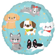 Ballon aluminium Puppy Kawaii 18 pouces