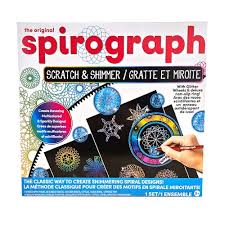 Hasbro Spirograph Gratte et miroite