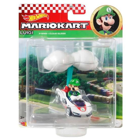 Hot Wheels - Mario Kart - Luigi Aile Nuages