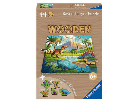 Ravensburger Casse tete bois 44 pieces dinosaures 12004084