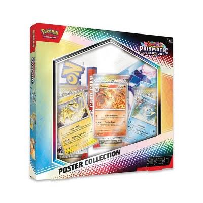 Pokemon Scarlet & Violet Prismatic Evolutions Poster Collection