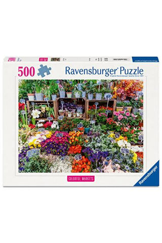Ravensburger casse-tête 500 mcx  Marché de fleurs en France 12001815