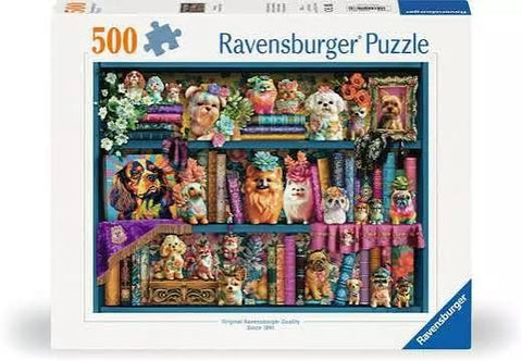 Ravensburger casse-tête 500 pièces Precious porcelain pups - 12001466