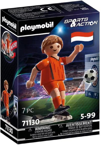 Playmobil Joueur de soccer Néerlandais 71130
