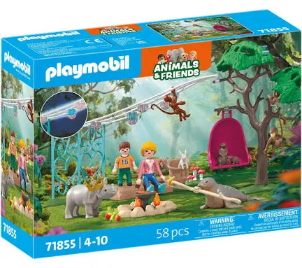 Playmobil - Fête d'anniversaire dans le jardin - 71855