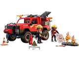 Playmobil City Action - Pick-up de pompiers & 2 personnages - 72194