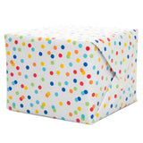 Emballage Cadeaux 30 pouces X 5 pieds Rainbow Polka
