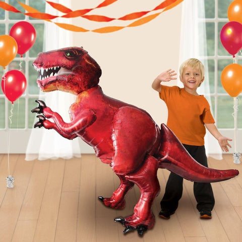 Jumbo Ballon Helium Dinosaure T-Rex - 68 pouces- Helium St-Sauveur - La Boîte à Surprises de Nicolas