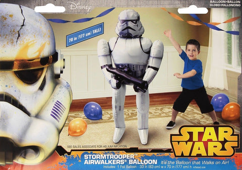 Jumbo Ballon Helium Star Wars Storm Trooper - 70 pouces- Helium St-Sauveur - La Boîte à Surprises de Nicolas