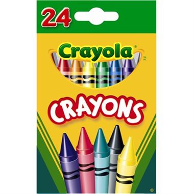 Crayons de cire - Paquet de 24 - Crayola - La Boîte à Surprises de Nicolas à St-Sauveur