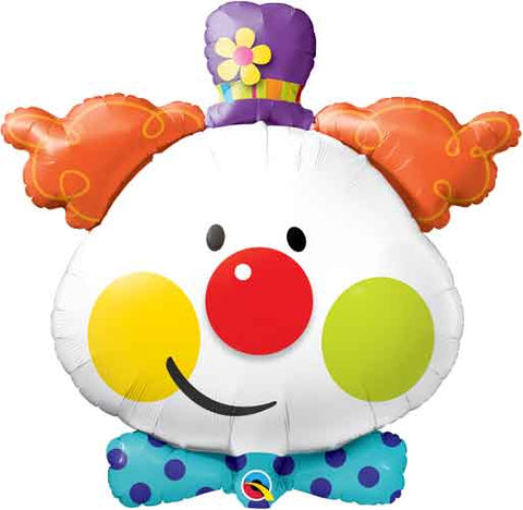 Ballon Helium Jumbo - Spécial Occasion face Clown 36 pouces